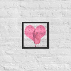 Dancer in Heart Framed poster