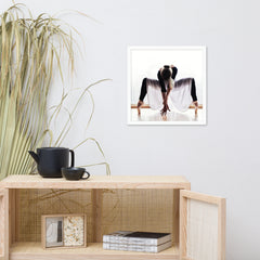 Elegant Dancer Framed poster décor