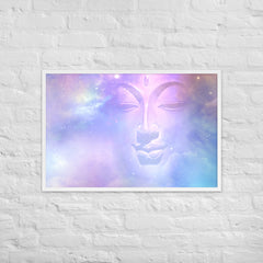 Buddha Art Peaceful Framed poster