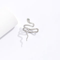 Gold Snake Winding Retro Ear Clip