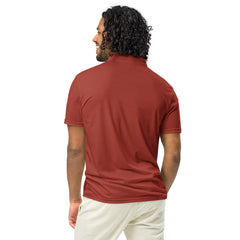 Men’s Slim Fit Polo in Rust, lioness-love