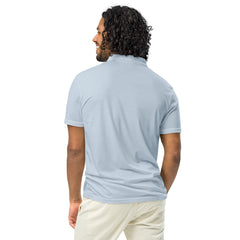 Men’s Slim Fit Polo in Light Blue, lioness-love