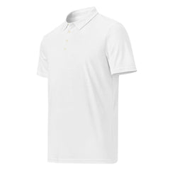 Men’s Slim Fit Polo in White, lioness-love