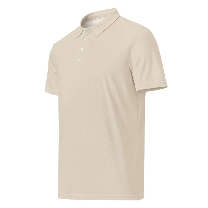 Men’s Slim Fit Polo in Beige, lioness-love