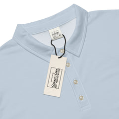 Men’s Slim Fit Polo in Light Blue, lioness-love