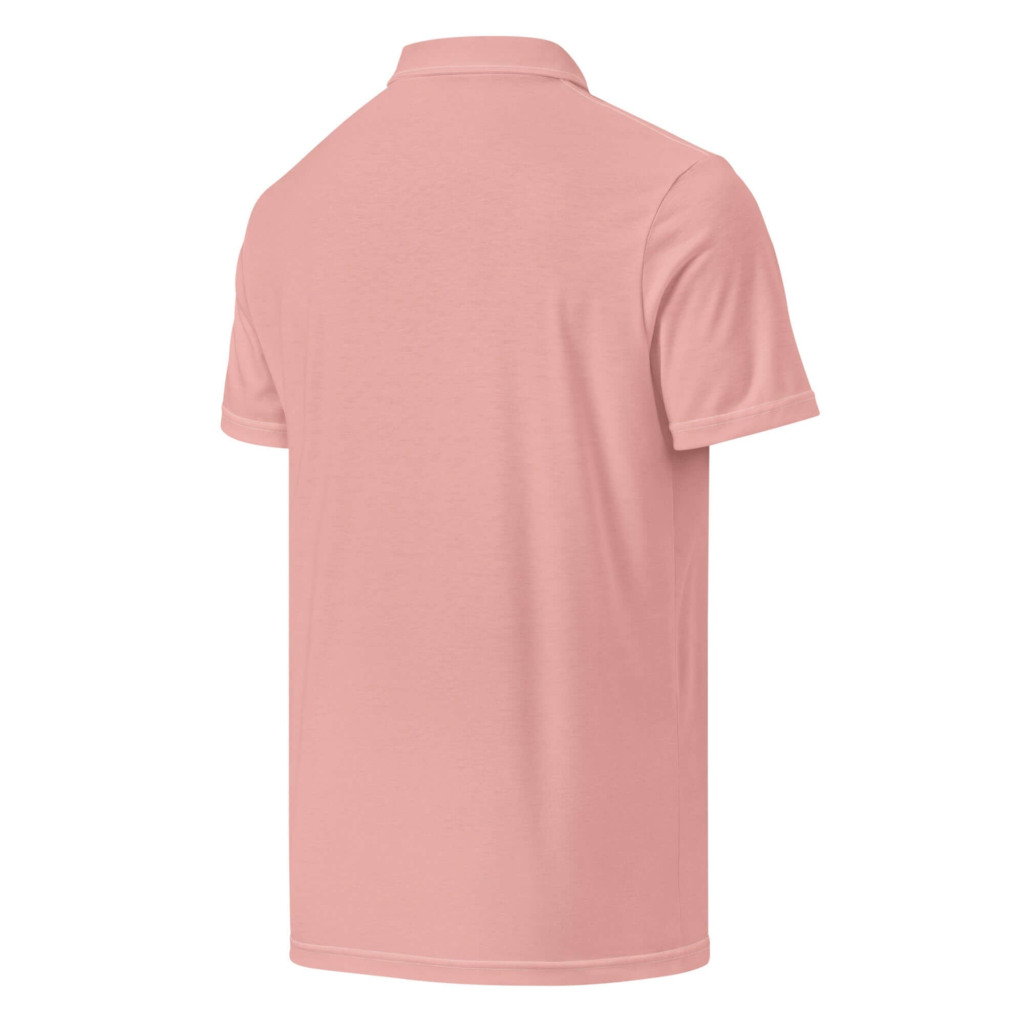 Men’s Slim Fit Polo in Peach, lioness-love