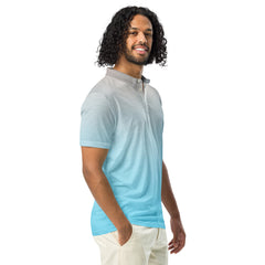 Men’s Slim Fit Polo Shirt Modern Tri-Color, lioness-love