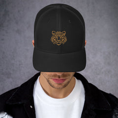 Trucker Cap, Embroidered Tiger, lioness-love