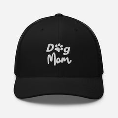 Trucker Cap, Dog Mom Embroidered, lioness-love