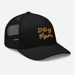 Trucker Cap Dog Mom, Embroidered, lioness-love