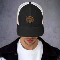 Trucker Cap, Embroidered Tiger, lioness-love