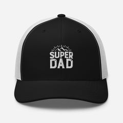 Trucker Cap, Embroidered Super Dad, lioness-love