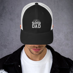 Trucker Cap, Embroidered Super Dad, lioness-love