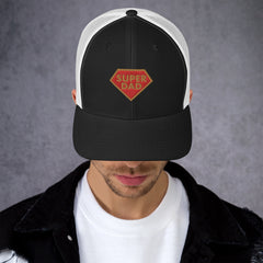 Trucker Cap, Super Hero, Super Dad Embroidered, lioness-love