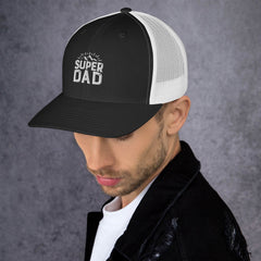 Trucker Cap, Embroidered Super Dad, lioness-love