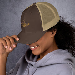 Trucker Cap, Celestial Butterfly, lioness-love