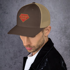 Trucker Cap, Super Hero, Super Dad Embroidered, lioness-love