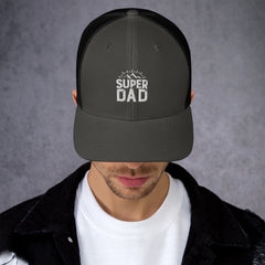 Trucker Cap, Embroidered Super Dad, lioness-love