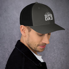 Trucker Cap, Embroidered Super Dad, lioness-love