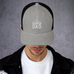 Trucker Cap, Embroidered Super Dad, lioness-love