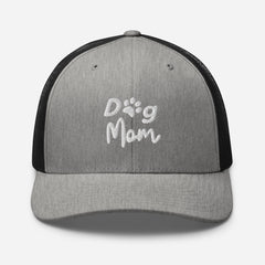 Trucker Cap, Dog Mom Embroidered, lioness-love