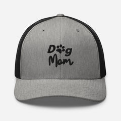 Trucker Cap, Dog Mom Embroidered Hat, lioness-love