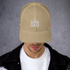 Trucker Cap, Embroidered Super Dad, lioness-love