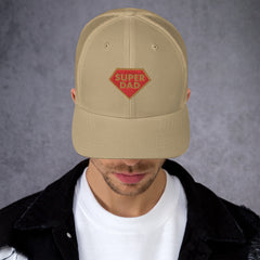 Trucker Cap, Super Hero, Super Dad Embroidered, lioness-love