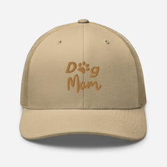 Trucker Cap Dog Mom, Embroidered, lioness-love