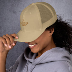 Trucker Cap, Celestial Butterfly, lioness-love