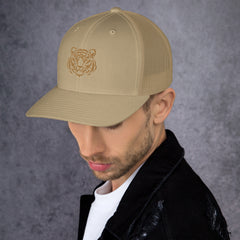 Trucker Cap, Embroidered Tiger, lioness-love