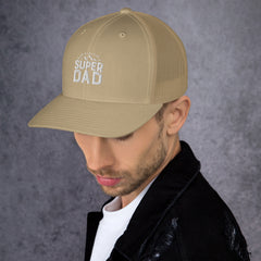 Trucker Cap, Embroidered Super Dad, lioness-love