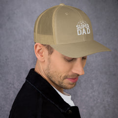 Trucker Cap, Embroidered Super Dad, lioness-love