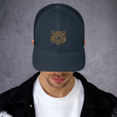 Trucker Cap, Embroidered Tiger, lioness-love