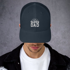 Trucker Cap, Embroidered Super Dad, lioness-love