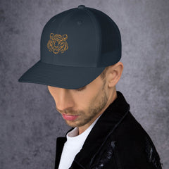 Trucker Cap, Embroidered Tiger, lioness-love