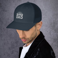 Trucker Cap, Embroidered Super Dad, lioness-love