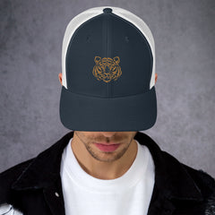 Trucker Cap, Embroidered Tiger, lioness-love