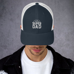 Trucker Cap, Embroidered Super Dad, lioness-love