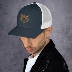 Trucker Cap, Embroidered Tiger, lioness-love