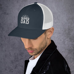 Trucker Cap, Embroidered Super Dad, lioness-love