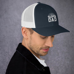 Trucker Cap, Embroidered Super Dad, lioness-love