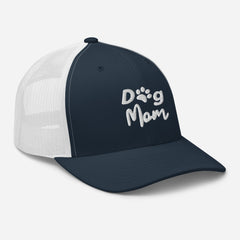 Trucker Cap, Dog Mom Embroidered, lioness-love