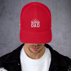 Trucker Cap, Embroidered Super Dad, lioness-love