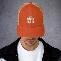 Trucker Cap, Embroidered Super Dad, lioness-love