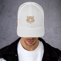 Trucker Cap, Embroidered Tiger, lioness-love