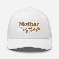 Trucker Cap, Embroidered Mother Hustler, lioness-love