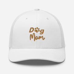 Trucker Cap Dog Mom, Embroidered, lioness-love