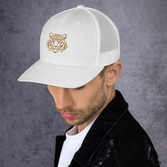 Trucker Cap, Embroidered Tiger, lioness-love