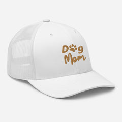 Trucker Cap Dog Mom, Embroidered, lioness-love